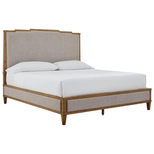 Sharlance California King Upholstered Panel Bed