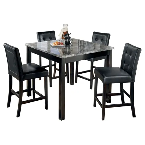 Maysville Counter Height Dining Table and Bar Stools (Set of 5)