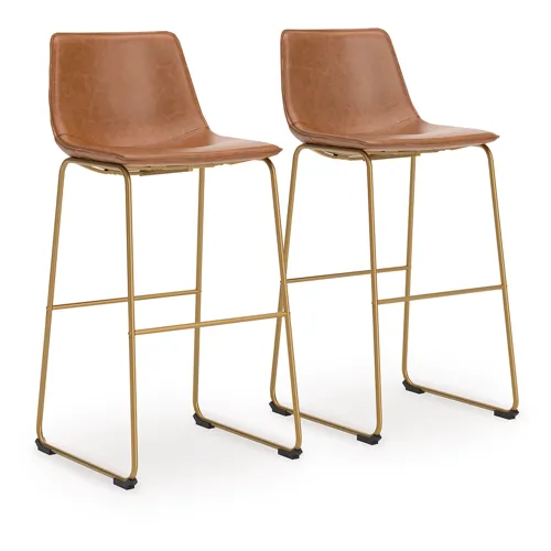 Crandox Bar Height Barstool (Set of 2)