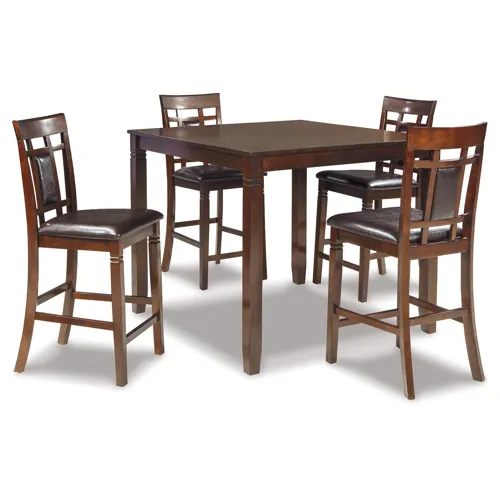 Bennox Counter Height Dining Table and Bar Stools (Set of 5)