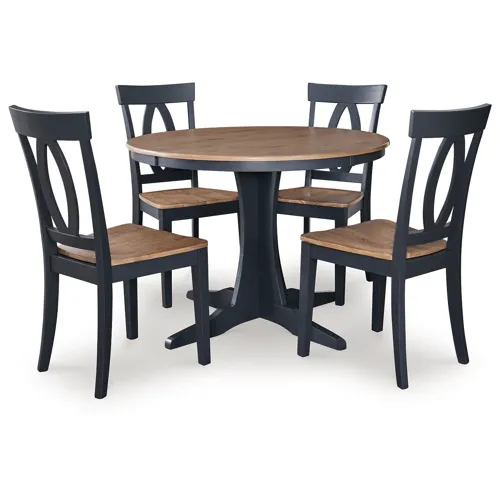Landocken Dining Table and 4 Chairs