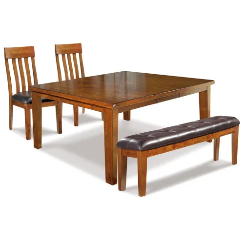 Ralene Dining Table and 2 Chairs and Bench