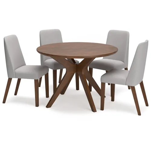 Lyncott Dining Table and 4 Chairs