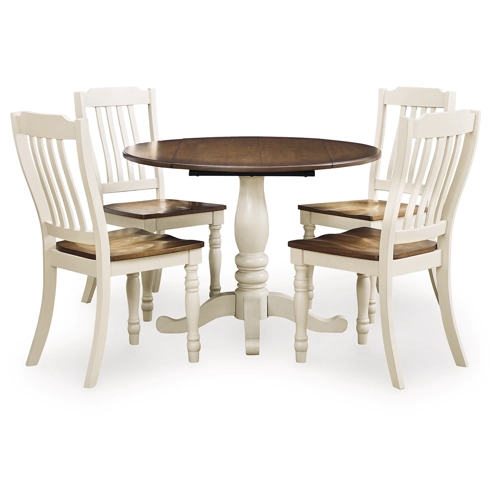 Wirloni Dining Table and 4 Chairs