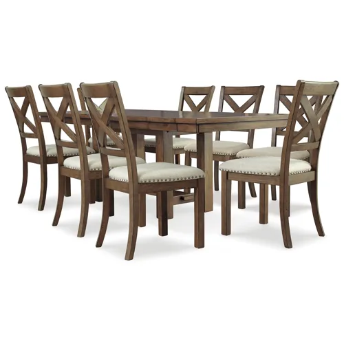 Moriville Dining Table and 8 Chairs