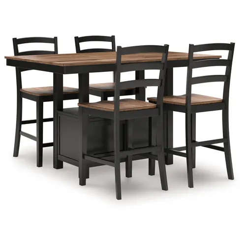 Wildenauer Dining Table and 4 Chairs