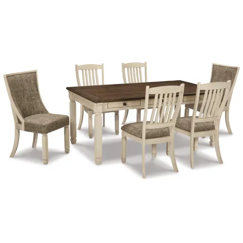 Bolanburg Dining Table with 6 Chairs