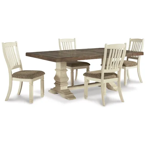 Bolanburg Extension Dining Table and 4 Chairs
