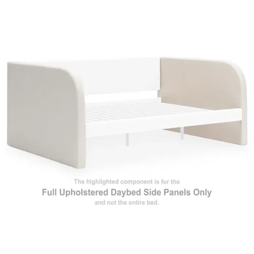 Shapella Full Upholstered Daybed Side Panels