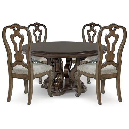 Maylee Dining Table and 4 Chairs