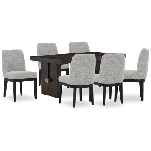 Burkhaus Dining Table and 6 Chairs