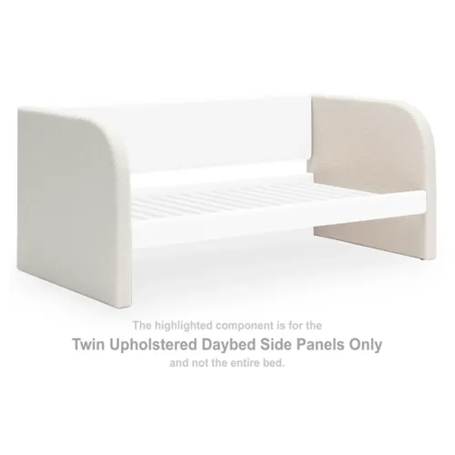 Shapella Twin Upholstered Daybed Side Panels