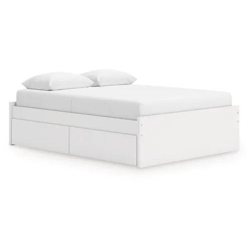 Onita Queen Platform Bed with 1 Side Storage