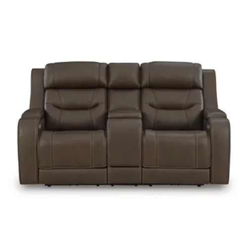 Knightington Power Reclining Loveseat with Audio Seating