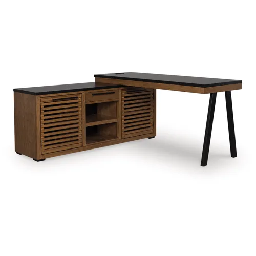 Kallari Credenza with Desk Return