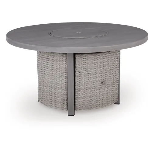 Half Moon Beach Outdoor Fire Pit Table