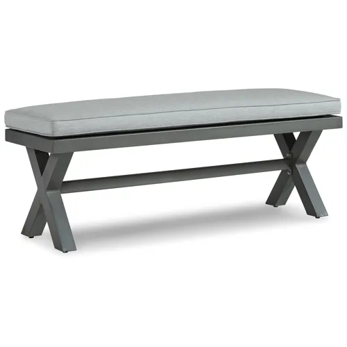 Elite Park Outdoor Bench with Cushion