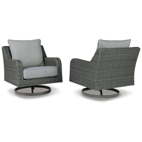 Elite Park Swivel Lounge Chair (Set of 2)