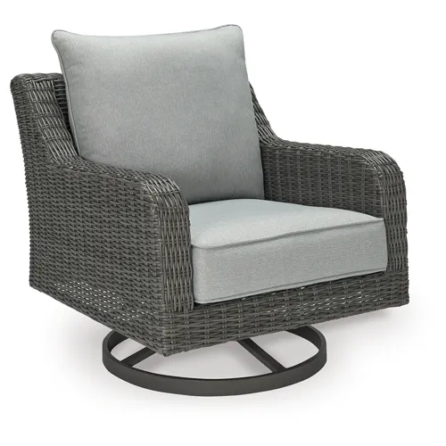 Elite Park Outdoor Swivel Lounge with Cushion