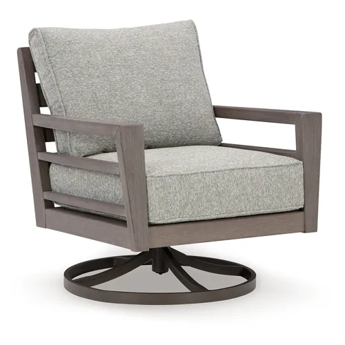 Hillside Barn Outdoor Swivel Lounge with Cushion