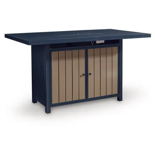 East Beach Outdoor Bar Table with Fire Pit