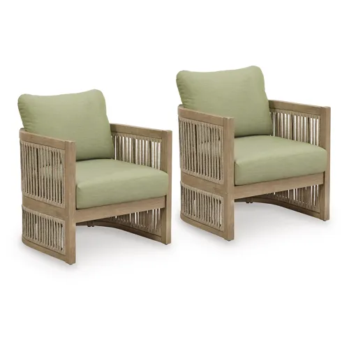 Vision Lane Outdoor Lounge Chair (Set of 2)