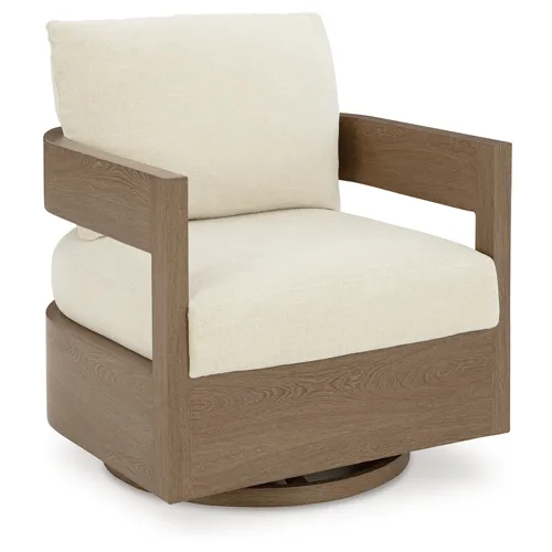 Serene Bay Outdoor Swivel Glider Chair with Cushion