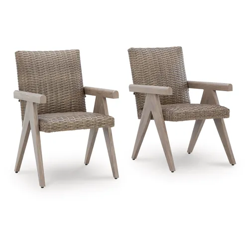 Cliff Trails Outdoor Arm Chair (Set of 2)