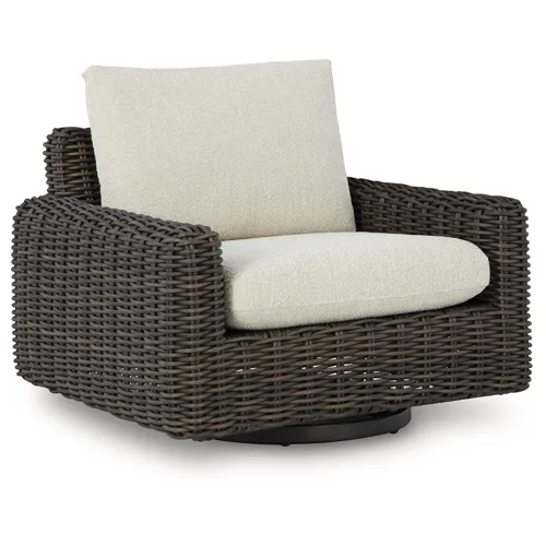 Kimora Outdoor Swivel Lounge Chair