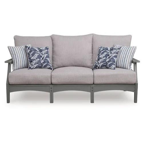 Cove Beach Outdoor Sofa with Cushion