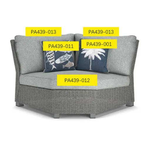 Naples Beach Corner Seat Cushion