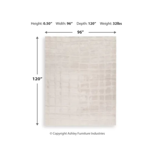 Malvinsboro Washable 8' x 10' Area Rug