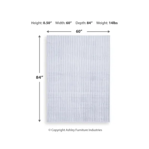 Worthley Washable 5' x 7' Area Rug