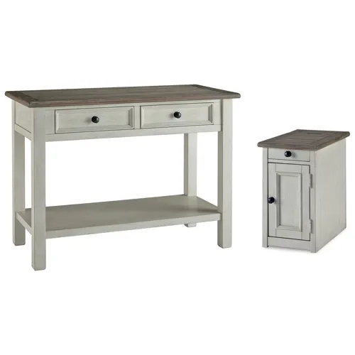 Bolanburg Sofa Table and Chair Side End Table