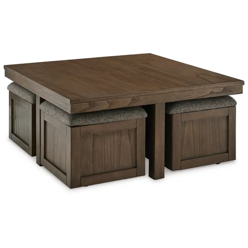 Boardernest Coffee Table with 4 Stools