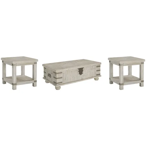 Carynhurst Coffee Table and 2 End Tables