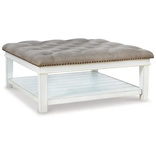 Kanwyn Upholstered Ottoman Coffee Table