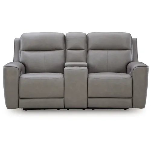 5Z-Relaxation Power Reclining Loveseat with Console