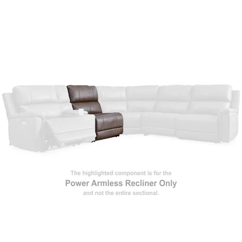 Beryton Power Armless Recliner