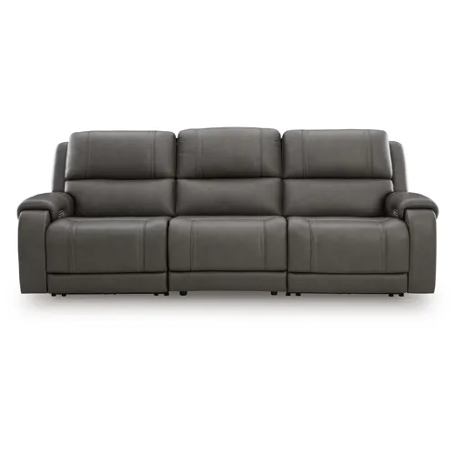 5Z - Pittson 3-Piece Power Sectional Reclining Sofa