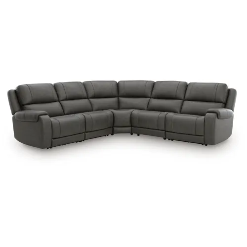 5Z - Pittson 5-Piece Power Reclining Sectional