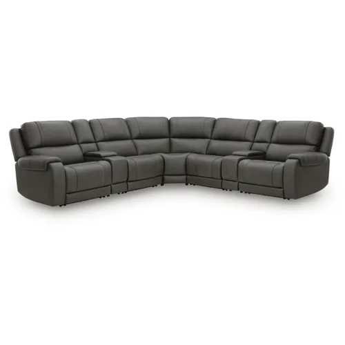 5Z - Pittson 7-Piece Power Reclining Sectional