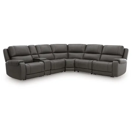 5Z - Pittson 6-Piece Power Reclining Sectional