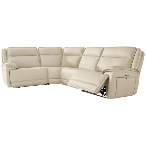 Double Deal 4-Piece Reclining Sectional