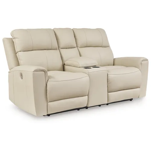 Dahlmoore Power Reclining Loveseat with Console
