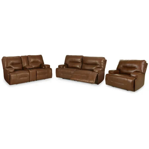 Francesca Power Reclining Sofa, Loveseat and Recliner