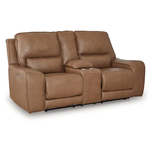 DeepWakes Power Reclining Loveseat with Console