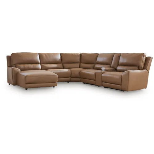 DeepWakes 6-Piece Power Reclining Sectional with Chaise