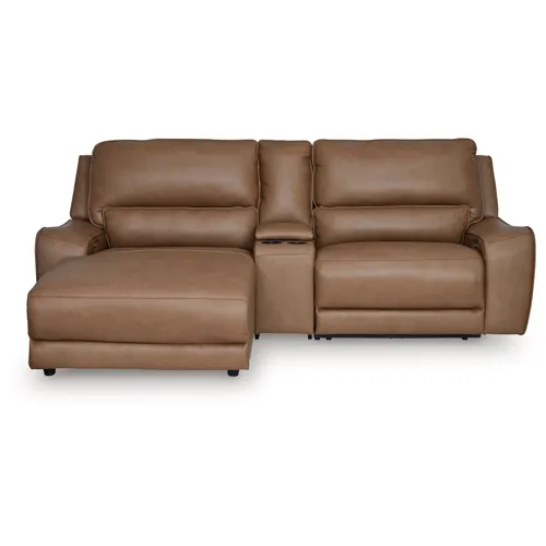 DeepWakes 3-Piece Power Reclining Sectional with Chaise