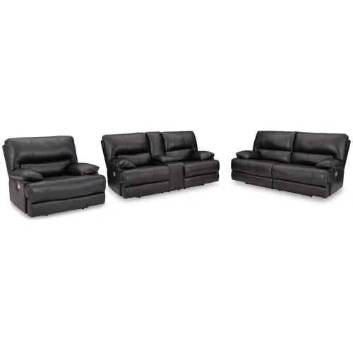 Mountainous Power Reclining Sofa, Loveseat and Recliner